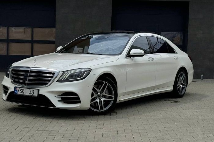 S Class W222 facelift alb