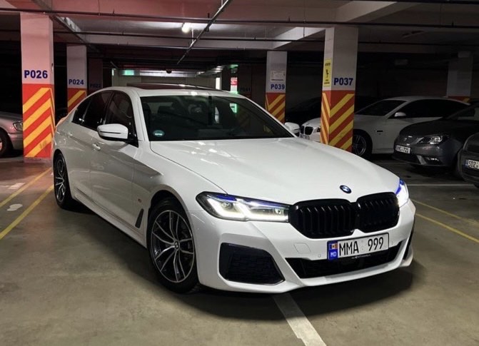 BMW 5 G30 albe
