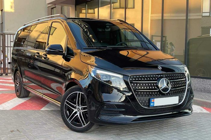 V Class facelift negru