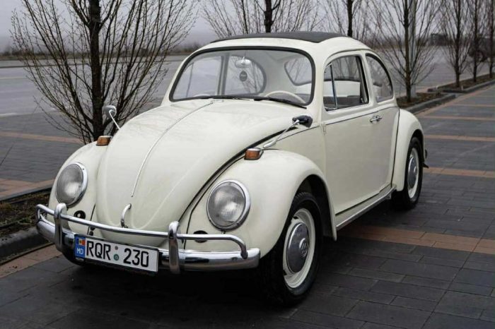Volkswagen Beetle alb (1967)