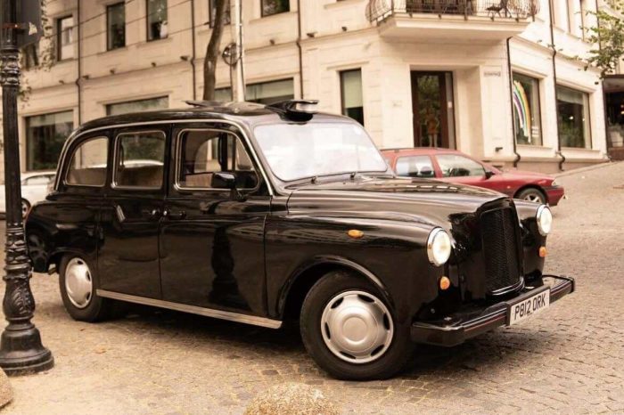 London Taxi negru (1967)